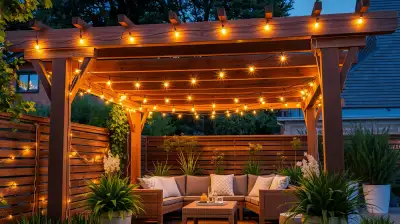 Stimmungsvolle Gartenbeleuchtung für Sommernächte