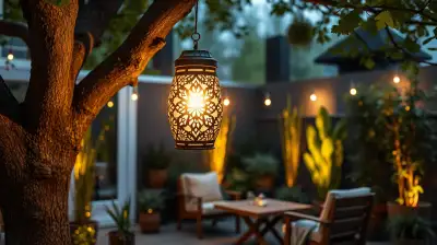 Gartenbeleuchtung für Feste