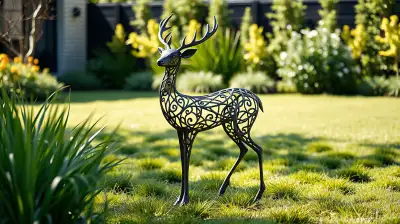 Dekofiguren aus Metall für Garten und Terrasse