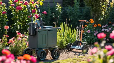 Gartengeräte-Trolleys für effizientes Gärtnern