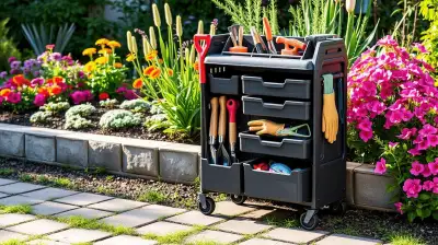 Gartengeräte-Rollcontainer für effizientes Gärtnern