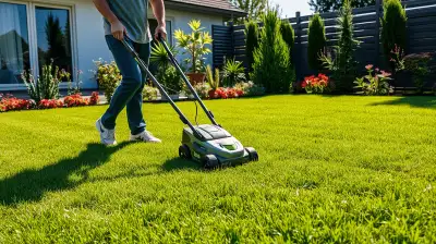 Rasenmäher mit Mulchfunktion