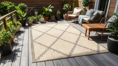 Outdoor-Teppiche aus Recycling-Material