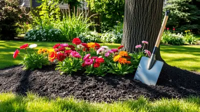 Mulch im Garten: Naturschutz für Pflanzen und Boden