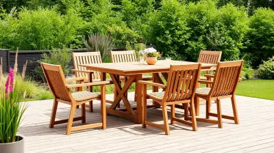Gartenmöbel-Sets aus Holz für deinen Garten