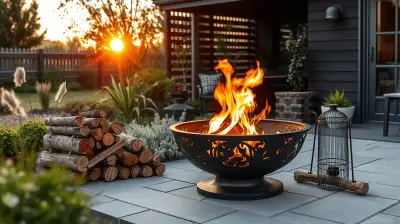Feuerschalen mit Holzbefeuerung