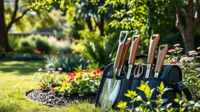 Gartenwerkzeug-Set mit Tragetasche