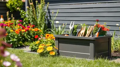 Wetterfeste Aufbewahrungssysteme für den Garten