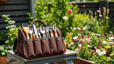 Gartenwerkzeug-Sets mit Aufbewahrungstasche