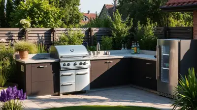 Die perfekte Gartenküche für Grillfeste