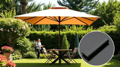 Saisonale Sonnenschirm-Pflege