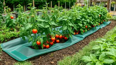 Mulchvlies im Garten richtig einsetzen