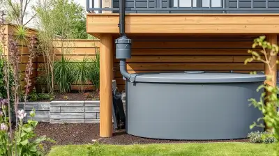 Regenwassertank flach: Platzsparende Wasserspeicherung