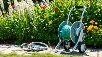 Leichte Schlauchwagen für mühelose Gartenbewässerung