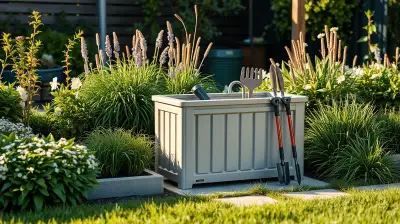 Geräteboxen für den Garten