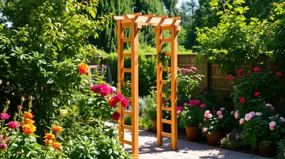 Spalier selber bauen: Kreative DIY-Ideen