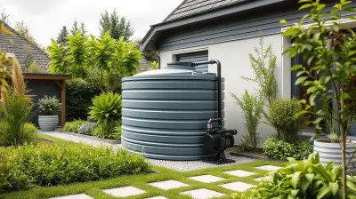 Regenwassertanks richtig einsetzen