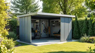 Gartenhäuser aus Metall