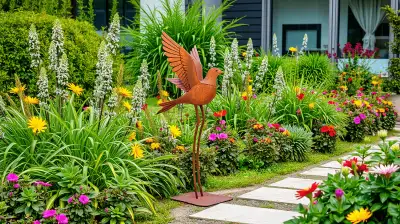 Rostige Schönheiten im Garten