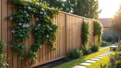 Lärmschutzwände im Garten