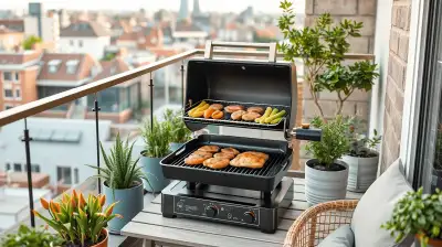 Elektrogrills für Balkon & Terrasse