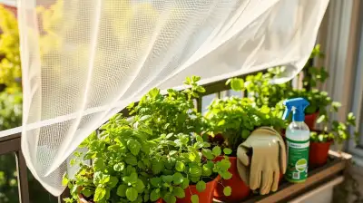 Balkoninsektenschutz für gesunde Pflanzen