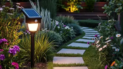 Solarlampen mit Bewegungsmelder
