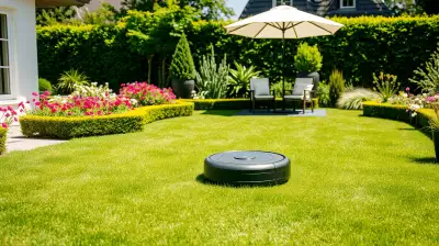 Mähroboter mit App-Steuerung