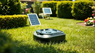 Solarstrom für Gartengeräte
