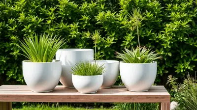 Dekorative Blumentöpfe als Wohnaccessoires