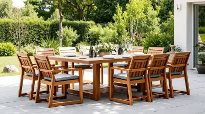 Moderne Outdoor-Dining-Sets
