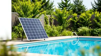 Energieeffiziente Poolbeheizung