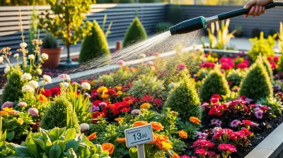 Gartenbewässerung mit Hochdruck