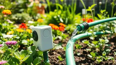 Tropfbewässerung mit Gartenschlauch