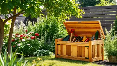 Gartenkisten für Gartengeräte