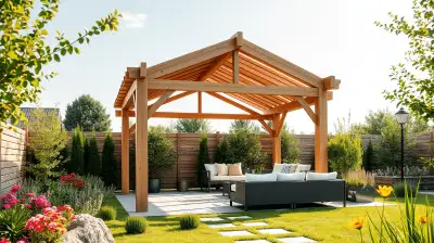 Moderne Gartenpavillons für jede Jahreszeit