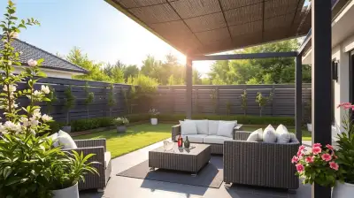 Loungemöbel mit Dach - Luxus im Freien