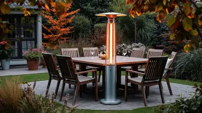 Infrarot Heizstrahler für Gartenfeste