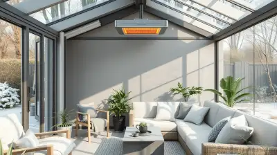 Heizstrahler für Wintergärten