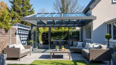 Terrassenüberdachung mit Wintergarten-Effekt