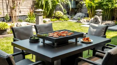 Japanisches BBQ im eigenen Garten
