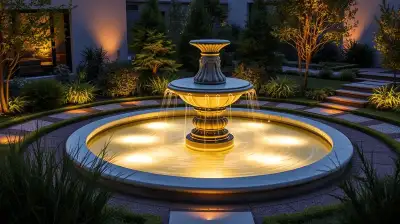 LED Bodenspots für magische Gartenmomente