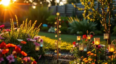 Solare Gartenstecker für magische Lichtakzente