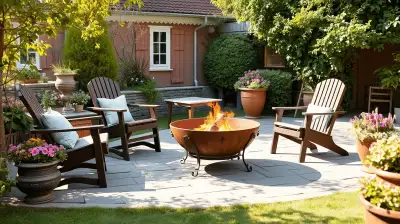 Gusseiserne Feuerschalen für den Garten