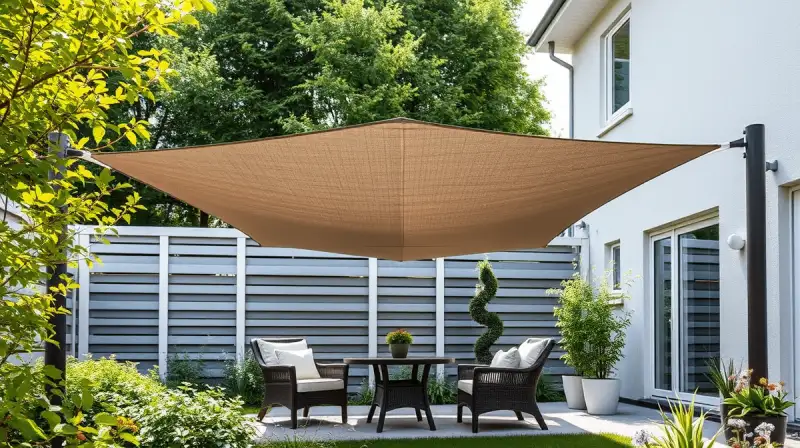 Sonnensegel oder Pavillon?