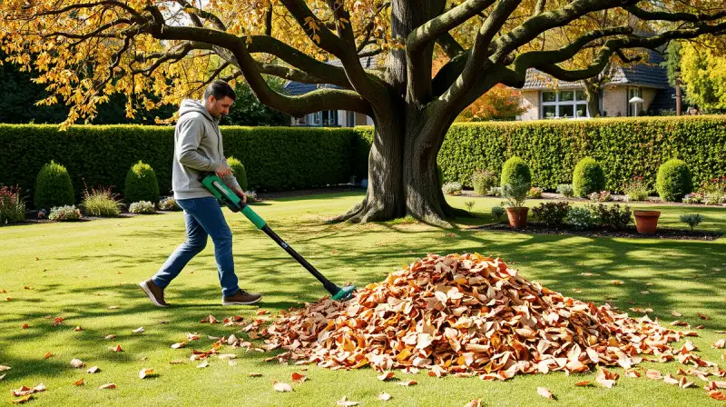 Laubbläser oder Häcksler: Die optimale Wahl