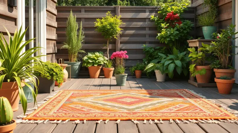 Boho-Flair im Freien