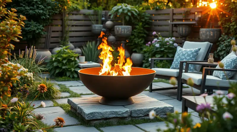 Romantische Lichterwelten mit Feuer und Flamme