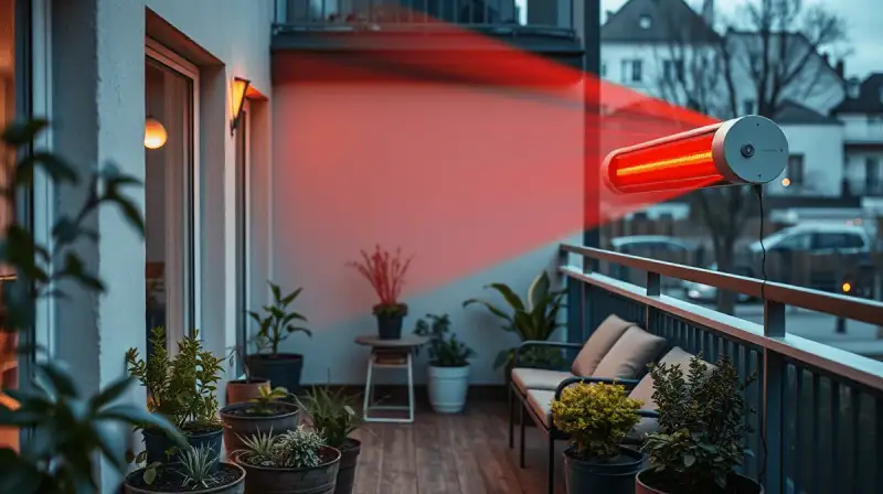 Heizstrahler für Balkon: Gemütlichkeit im kleinen Outdoor-Paradies