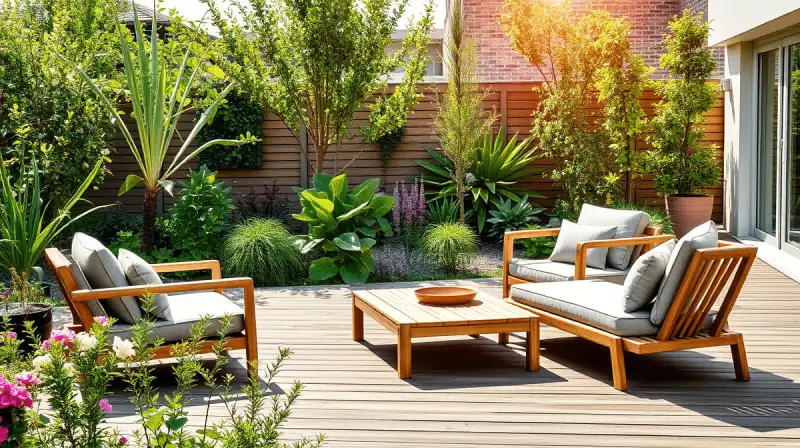 Nachhaltige Outdoor-Loungemöbel